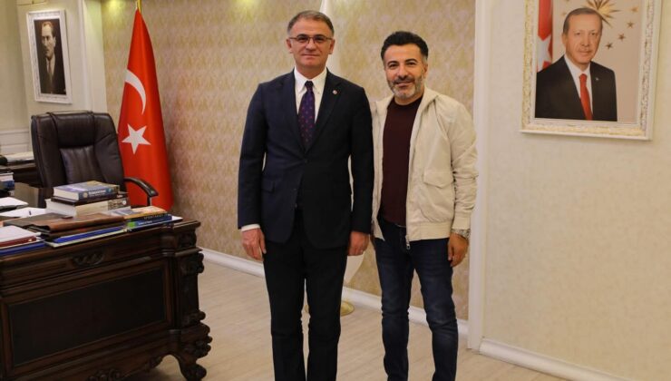 Vali Ozan Balcı, Vanspor Başkanı ve Yönetimini Kabul Etti