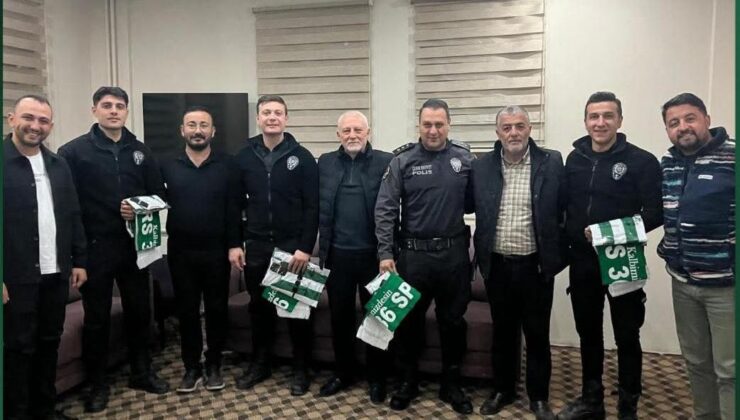 Kars 36 Spor Kulübü ve Kars İl Emniyeti Omuz Omuza