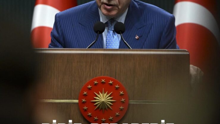 Cumhurbaşkanı Erdoğan Kabine Toplantısı Sonrası Millete Seslendi