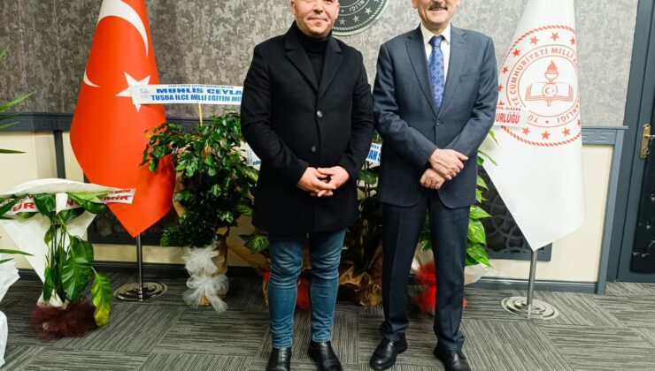 Van İl Milli Eğitim Müdürü Bilal Yılmaz Çandıroğlu’na Hayırlı Olsun Ziyareti