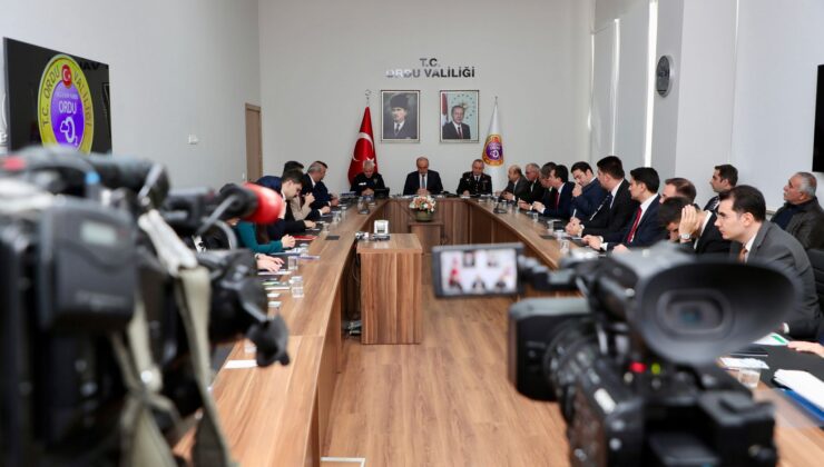 GAMER İzleme, Değerlendirme ve Koordinasyon Kurulu Toplantısı Ordu’da Gerçekleştirildi