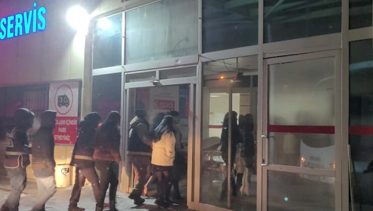 Kars’ta Fuhuş Suçlarına Yönelik Eş Zamanlı Operasyon: 12 Tutuklama