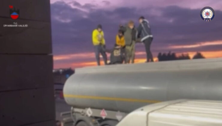 Diyarbakır’da Atık Tankerinden 32 Kaçak Göçmen Çıktı