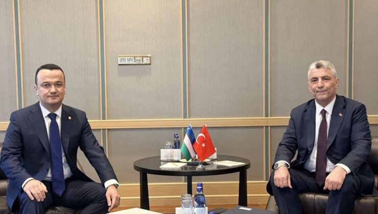 Bakan Bolat, Özbekistanlı Mevkidaşı Kudratov ile Ankara’da Bir Araya Geldi