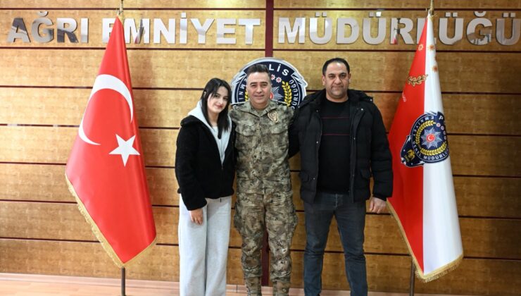 Ağrı Emniyet Müdürü Göksel Önder’den Polis Adayı Serpil’e Anlamlı Destek