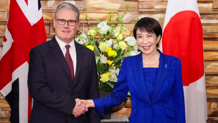 İngiltere ve Japonya Arasında Stratejik Ortaklık: Starmer ve Takaichi Tokyo’da Buluştu