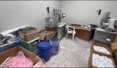 İstanbul’da Dev Uyuşturucu Operasyonu: 1 Milyon 252 Bin Hap Ele Geçirildi