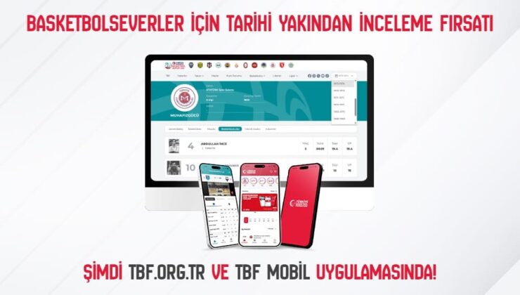 Türkiye Basketbol Federasyonu’ndan Dev Hizmet: Türk Basketbolunun Dijital Arşivi Erişime Açıldı