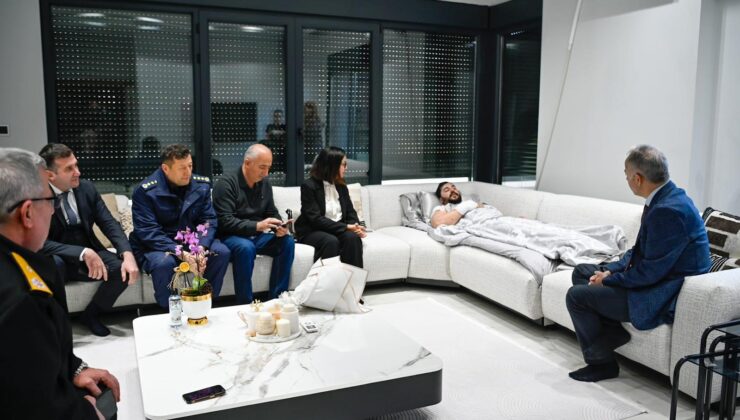 Yalova’da Devlet Zirvesi, DEAŞ’lı Teröristlerle Çıkan Çatışmada Yaralanan Polisleri Ziyaret Etti