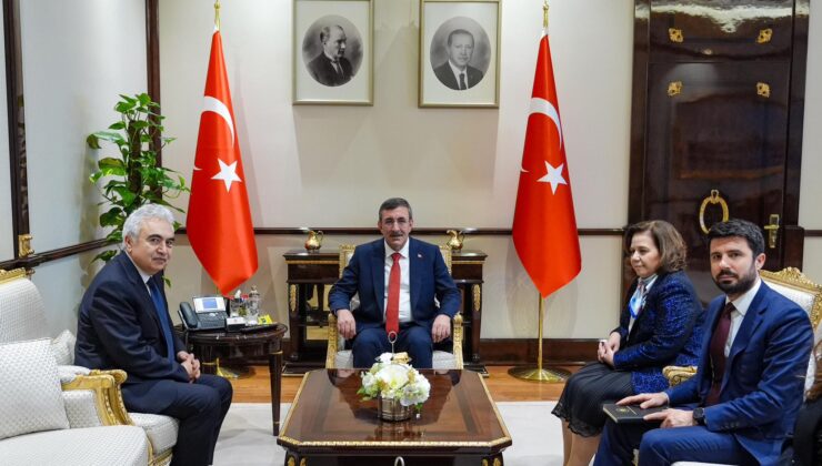 Cumhurbaşkanı Yardımcısı Yılmaz, IEA Başkanı Fatih Birol’u Kabul Etti