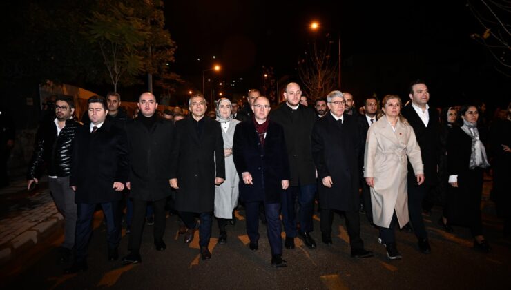 Osmaniye’de 6 Şubat Deprem Şehitleri Tören ve Sessiz Yürüyüşle Anıldı