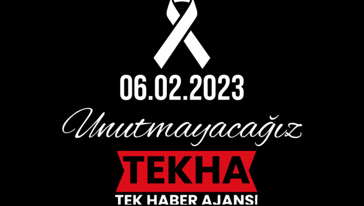 Tek Haber Ajansı Genel Müdürü Solmaz’dan 6 Şubat Depremleri İçin 3. Yıl Mesajı