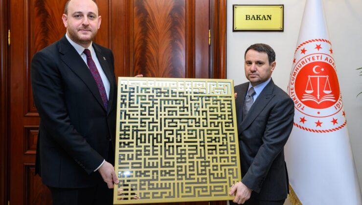 Ahmet Büyükgümüş’ten Adalet Bakanı Gürlek’e Ziyaret