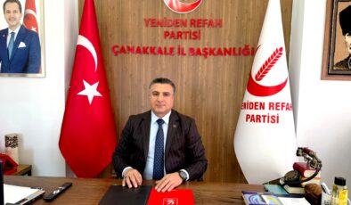 Yeniden Refah Partisi Çanakkale İl Başkanı Yüzbaşı’dan 8 Mart Mesajı: “Kadın Hayatın Mimarıdır”