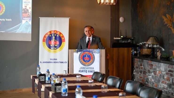 Yalova’da Jandarma Asayiş Vakfı Toplantısı Gerçekleştirildi
