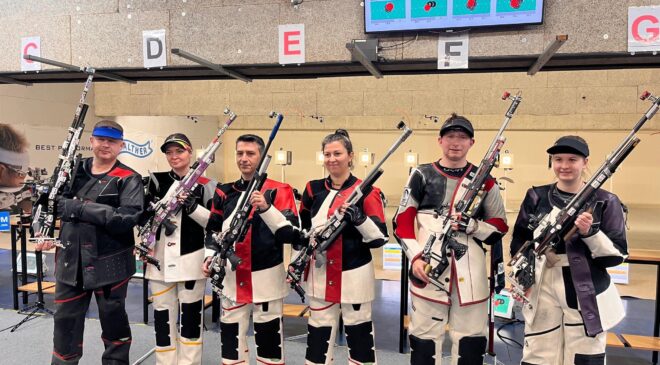 TSK Spor Gücü Atış Takımı Berlin’de Şampiyonlukla Döndü