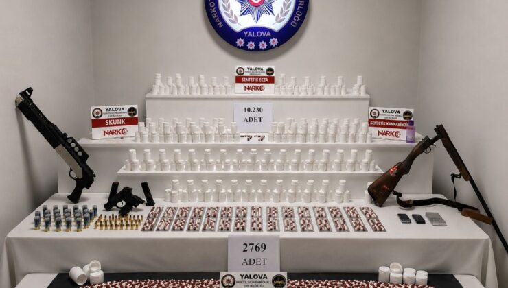 Yalova Merkezli 4 İlde Büyük Uyuşturucu Operasyonu: 92 Gözaltı, 22 Tutuklama