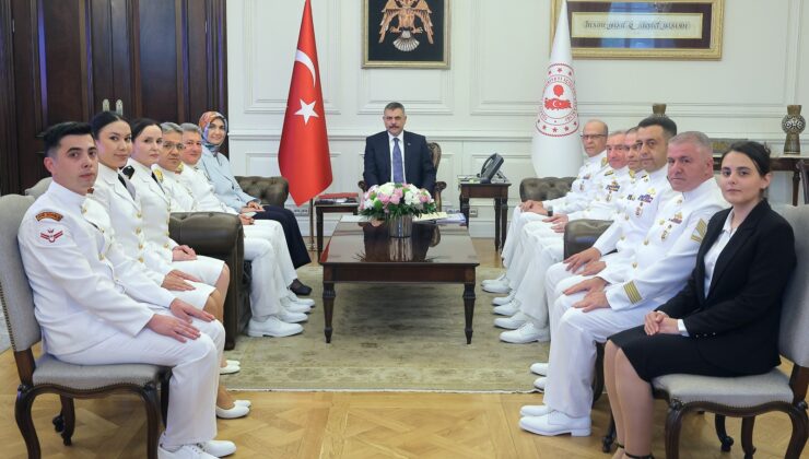 İçişleri Bakanı Mustafa Çiftçi Sahil Güvenlik Heyetini Kabul Etti