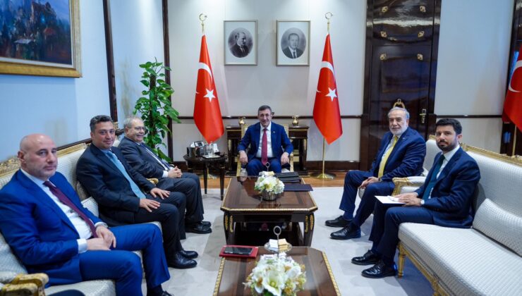 Cumhurbaşkanı Yardımcısı Yılmaz Lübnan Başbakan Yardımcısı Mitri İle Görüştü
