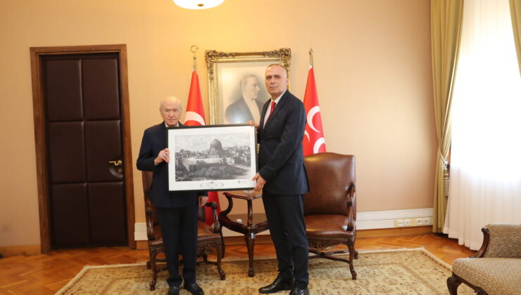 Özel Harekat Başkanı Ünsal Hayal MHP Lideri Devlet Bahçeli’yi Ziyaret Etti