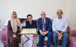 113 Yıllık Mektup Gazi Mehmed’in Çocuklarına Teslim Edildi